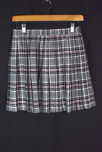 Load image into Gallery viewer, Reworked Grey and Pink Checkered Skirt
