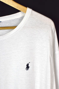 White Ralph Lauren Brand Longsleeve T-shirt