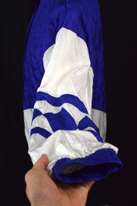 Blue and White Spray Jacket