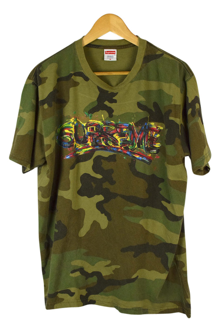 Supreme Brand Camo T shirt