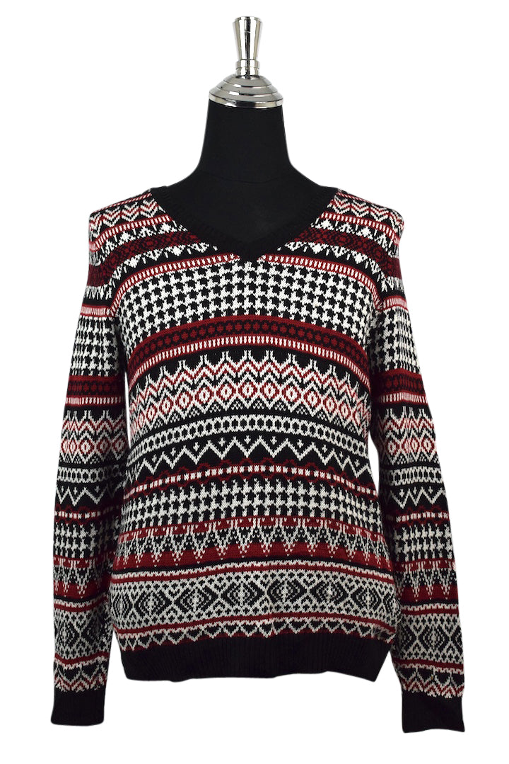 Abstract Knitted Jumper