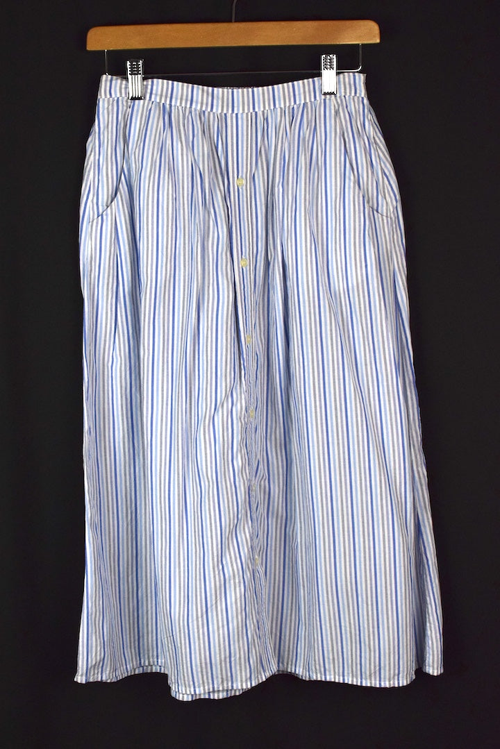 Reworked Striped Skirt