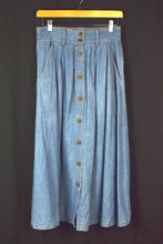 Load image into Gallery viewer, Reworked Denim Skirt
