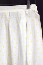 Load image into Gallery viewer, Reworked Yellow Polka Dot Print Skirt
