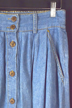 Load image into Gallery viewer, Reworked Denim Skirt
