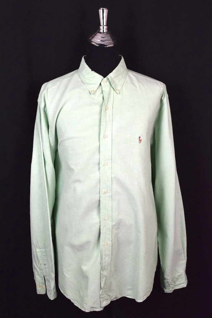 Light Green Ralph Lauren Brand Shirt